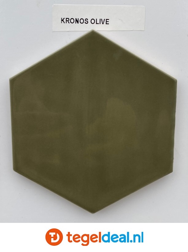 Life, Kronos 7 kleuren, 10,8x12,4 cm hexagon wandtegels 
