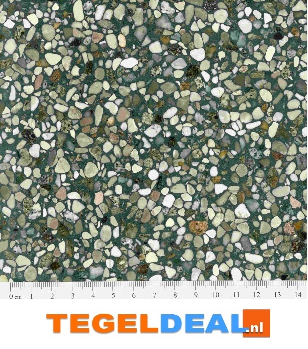 ACTIE - Terrazzo Ecostone Fenice / Ference, 40x40x1,5 cm, EV-2090 - OP VOORRAAD