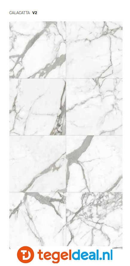 KEOPE Elements Lux, CALACATTA Lappato, 60x120 cm