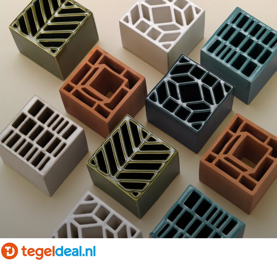 Mirage Terrae, Atmo - Idro - Lito, decoratieve wandtegels / 3D elementen 