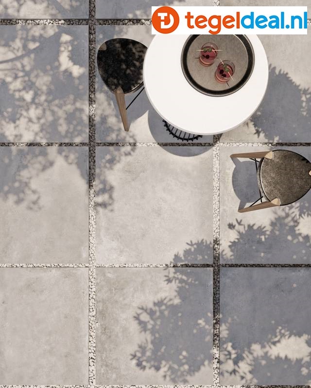 Supergres Art Cement, 60x60x2 cm A2CE, OUTDOOR terrastegels