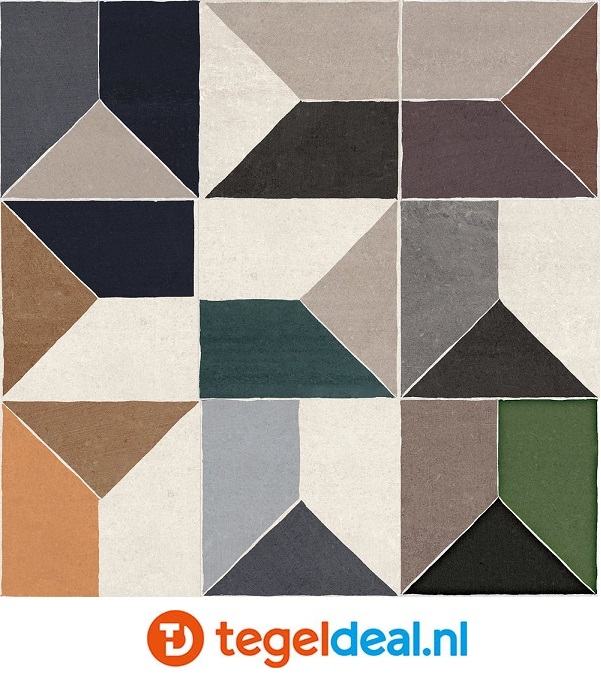 ASCOT DOM, Fes, 13x13 cm, handvorm wandtegels 