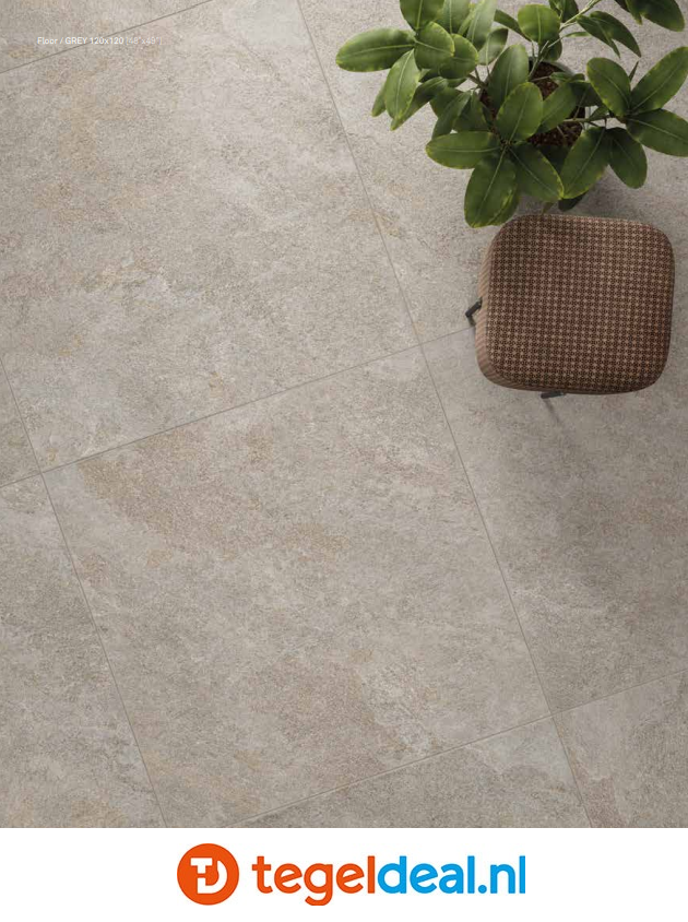 KEOPE Arkè GREY Spazzolato R10, 60x120 cm 