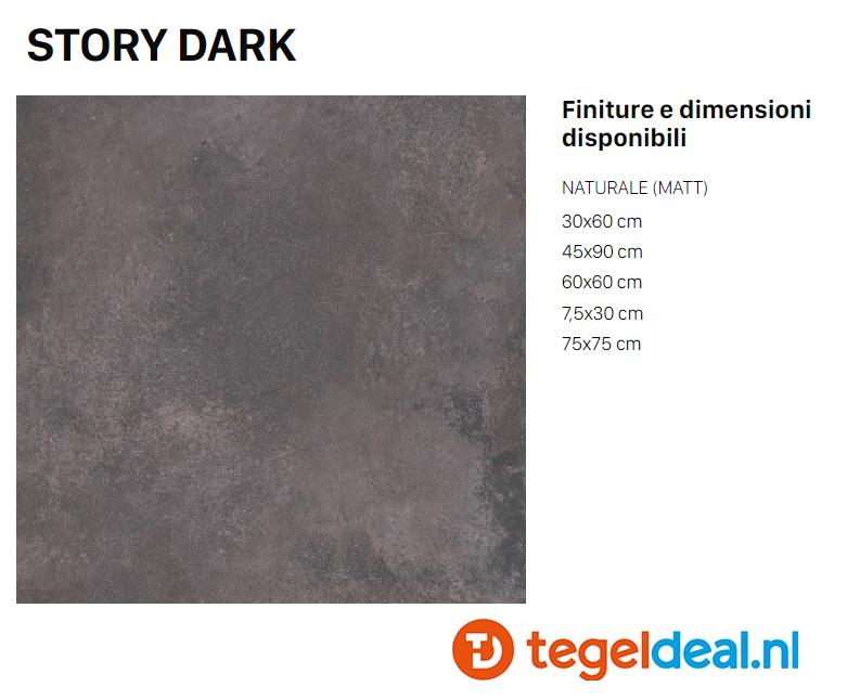 VLT Supergres Story Dark, 75 x 75 cm