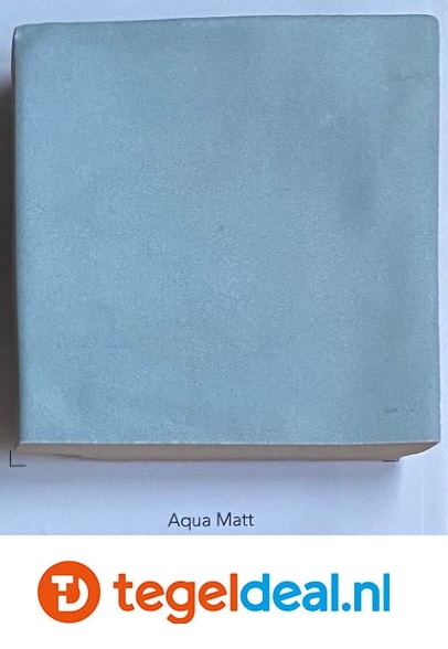 WOW Design, Fez AQUA Matt, 6,2x12,5 cm handvorm wandtegels