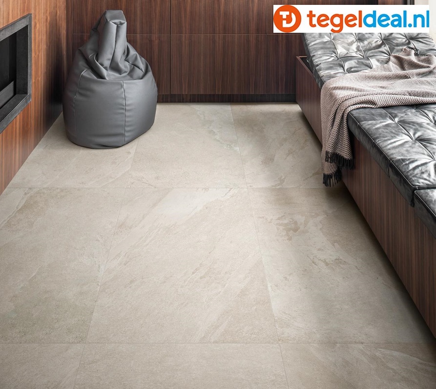 Marazzi Mystone Ardesia, Bianco, 30x60 cm M055