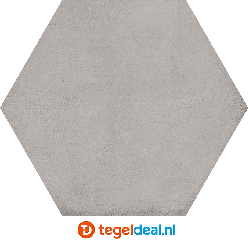 VLT Vives Laverton Hexagon, 23x26,6 cm terracotta-look, 6 uni kleuren en 2 decors 