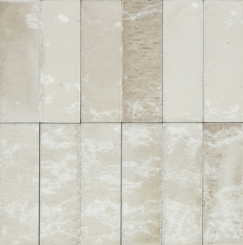 Ragno Gleeze BEIGE, 7,5x20 cm, R8GZ, handvorm wandtegels 