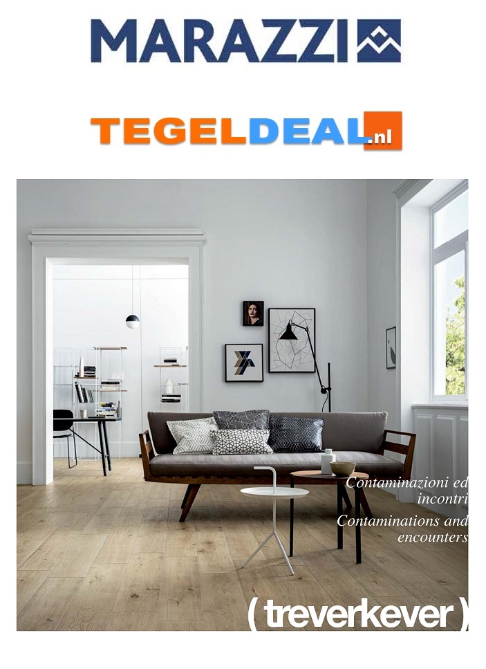 VLT Marazzi Treverkever, 20x120 cm keramische planken 