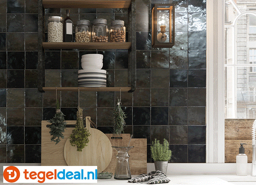 WDT Nanda Tiles, Manara Clay, 10x10 cm, zellige-look WDT Nanda Tiles, Manara Clay, 10x10 cm, zellige-look