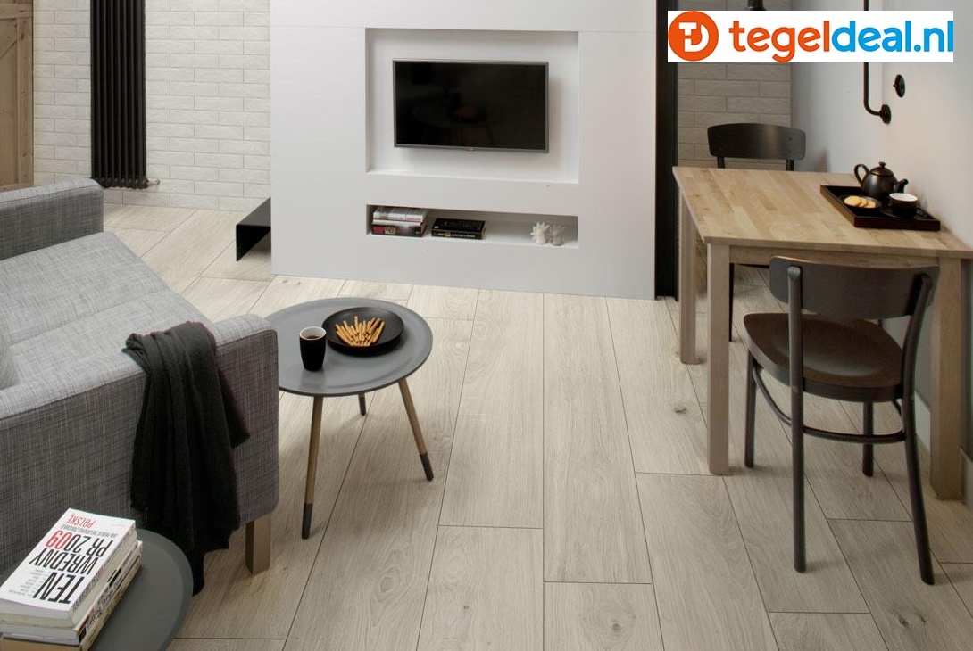 Marazzi Treverkmust, White, 25x150 cm M05E