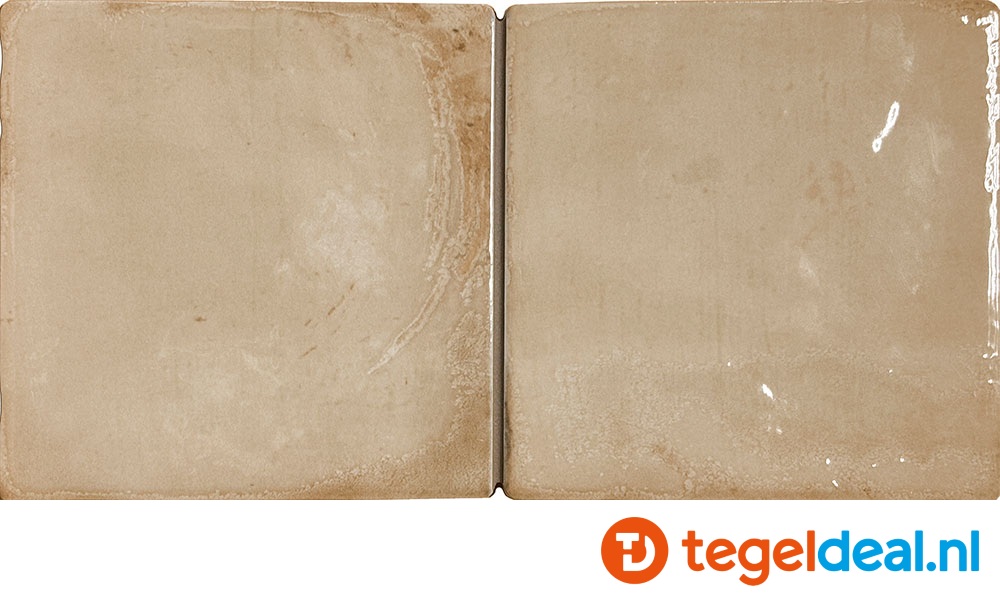 Nanda Tiles, Bottega, 10x20 cm (pre-cut 10x10 cm effect) wandtegels 