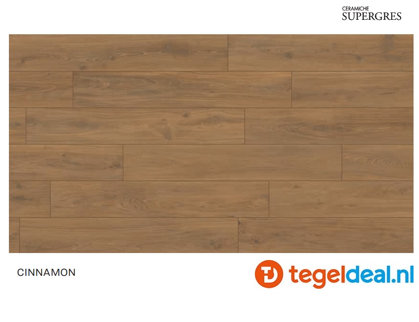 Supergres 4EVER CINNAMON, 20x120 cm houtlook tegels 