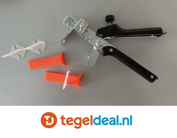 Levelling Systeem voor vlak tegelwerk