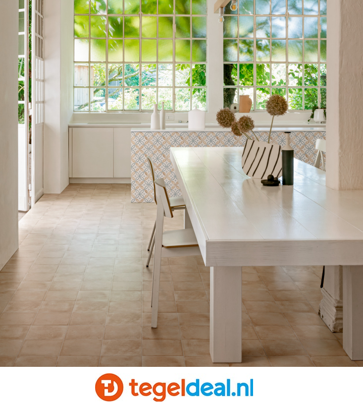 Marazzi ArtCraft BIANCO SEGNI-A, 20x20 cm MH9C, decortegels 