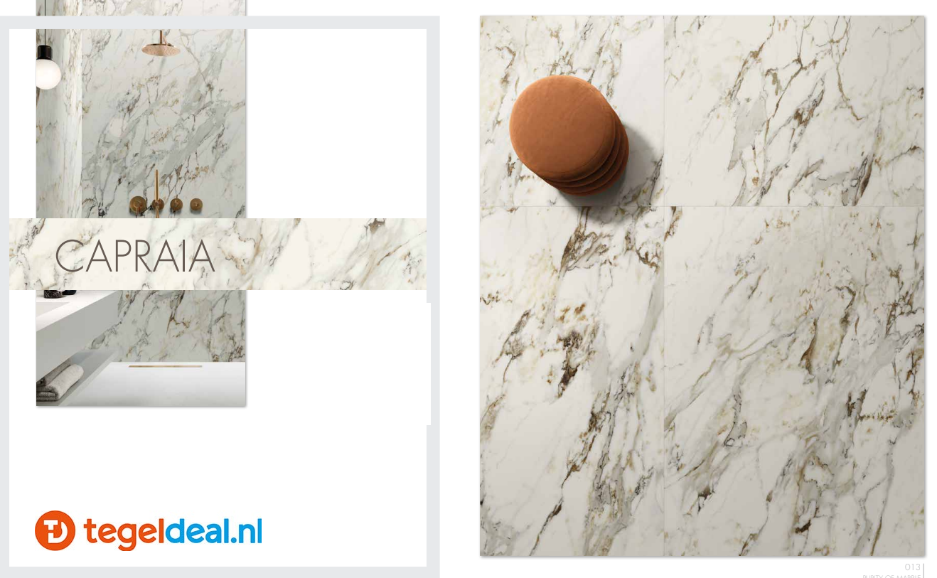 VLT Supergres Purity of Marble Brecce, Capraia Lux, 120 x 120 cm
