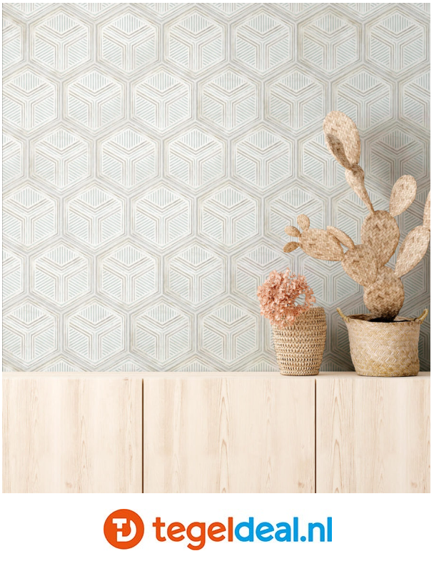 VLT Nanda Tiles, Habitania, 21x25 cm, hexagon 