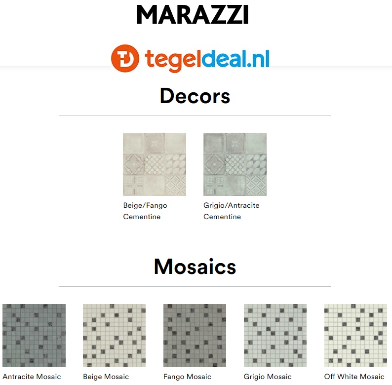 Marazzi Materika, 40x120 cm wandtegels