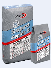 Sopro Saphir 5, voegmiddel, ZILVERGRIJS, 5 kg 