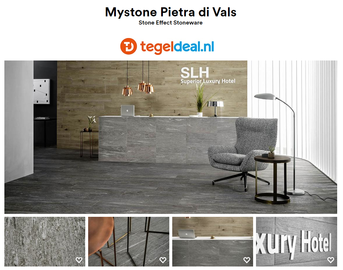 Marazzi, Mystone Pietra di Vals, kwartsietlook tegels - 3 kleuren - 6 formaten