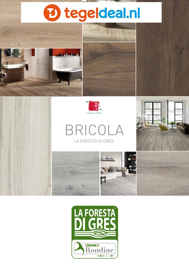Rondine, Bricola, houtlook tegels