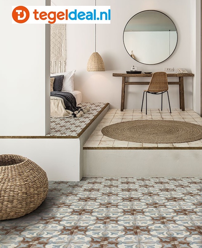 Nanda Tiles, Loft, 20x20 cm, patroontegels
