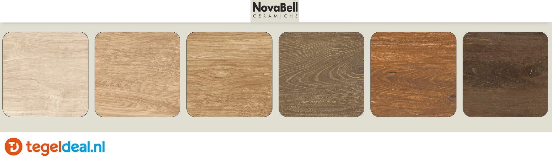 NovaBell Artwood, Malt - Honey, 20x120 cm - 30x120 cm, houtlook tegels - €39,95/m2