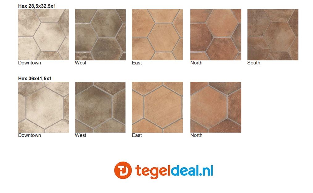 Natucer Boston, terracotta-look tegels Natucer Boston, terracotta-look tegels