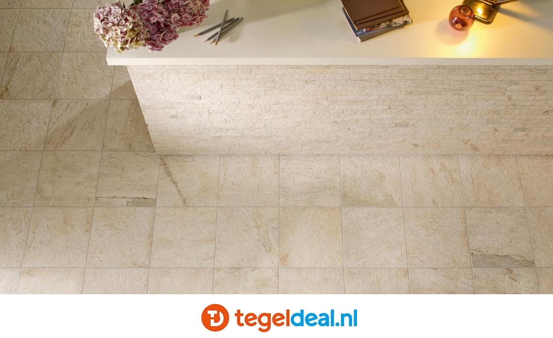 Marazzi Multiquartz, natuursteenlook tegels - 3 kleuren - 6 formaten