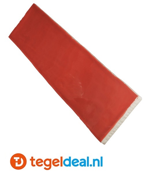 Equipe, Masia ROSSO, 7,5x30 cm, art 21329, handvorm wandtegels 