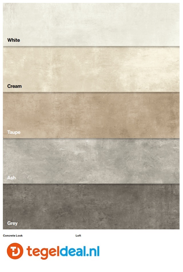 EnergieKer Loft, betonlook tegels voor binnen en buiten vanaf € 29,95 per m2