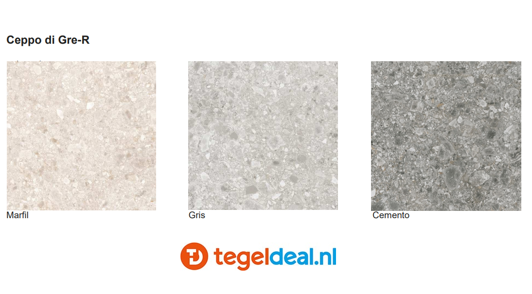Vives Ceppo di Gre, 60x60 cm, natuursteenlook tegels 