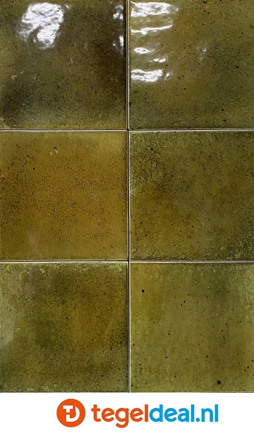 Equipe, Hanoi WILD OLIVE, 6,5x20 cm, art. 30034, handvorm wandtegels 