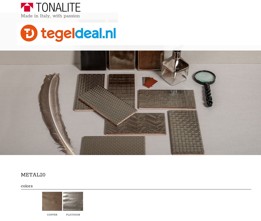 WDT Tonalite, Metal40, 10x40 cm 