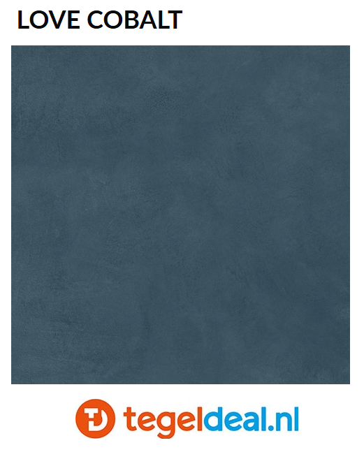 Supergres Colovers, Love COBALT, 60x60 cm Supergres Colovers, Love COBALT, 60x60 cm
