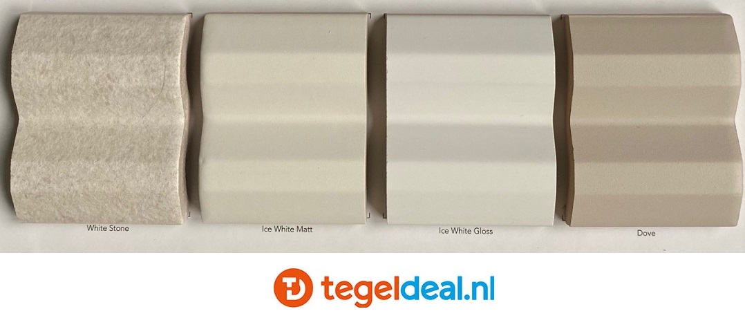 WOW Design, Stripes GREIGE STONE MATT, 7,5x30 cm 