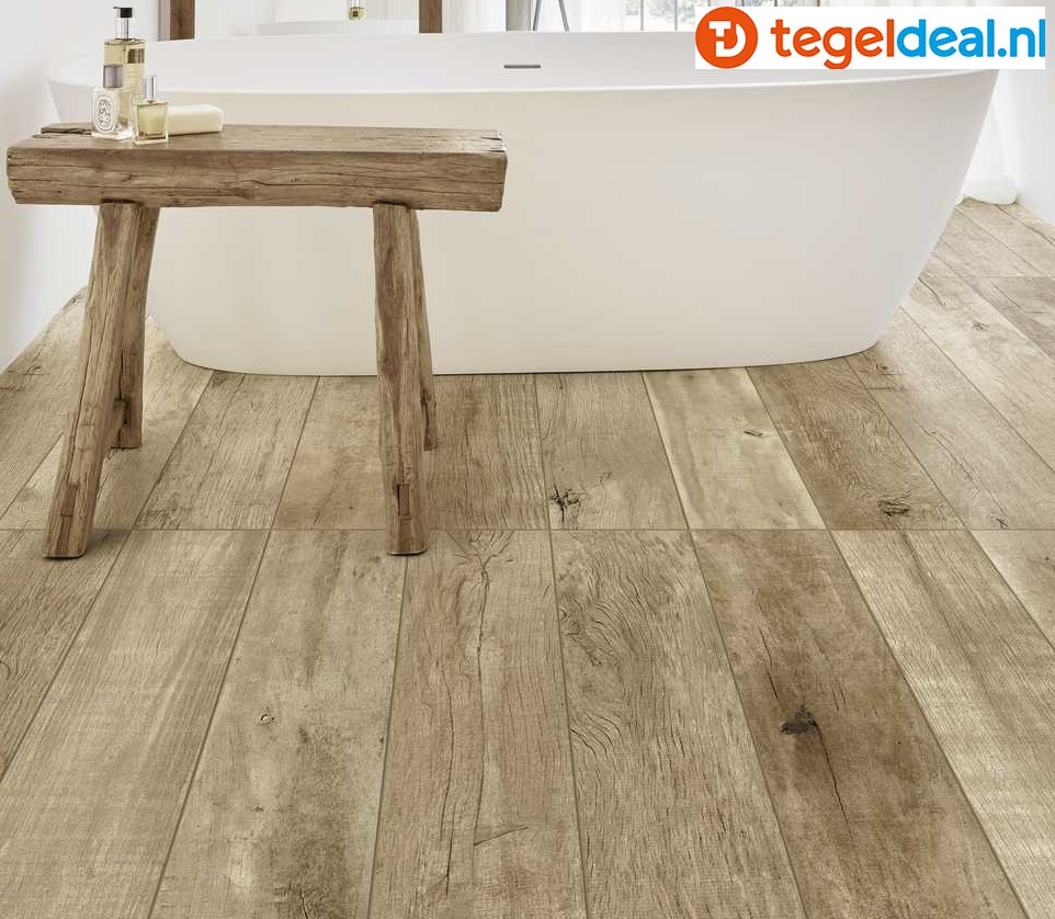Marazzi Treverkstage, houtlook tegels -  4 kleuren - 20x120 cm