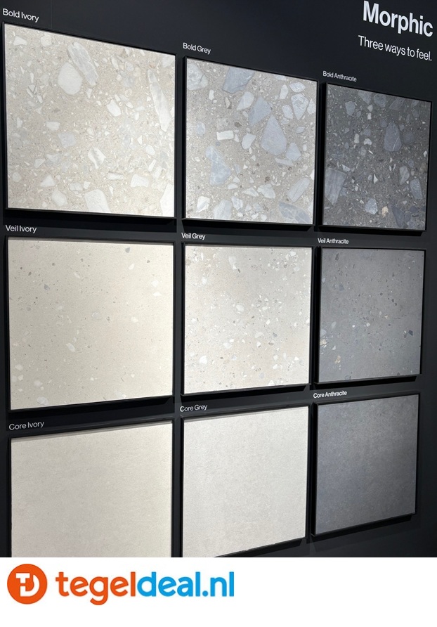 EnergieKer Morphic, natuursteenlook tegels voor vloer en wand 