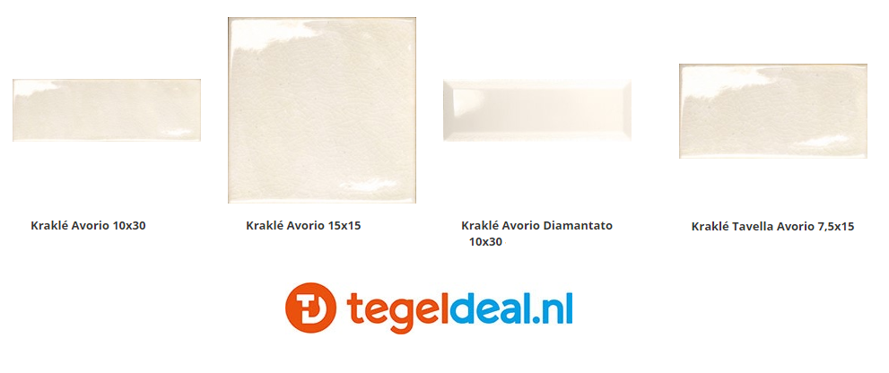 WDT Tonalite, Kraklé, 16 kleuren en 4 afmetingen 