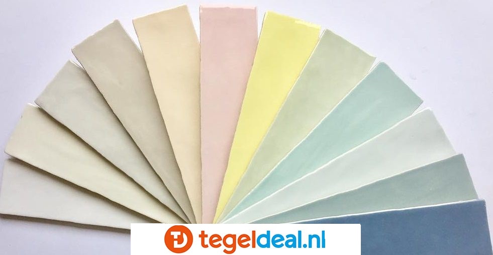 Tonalite, Crayon, 7,5x30 cm, wandtegels