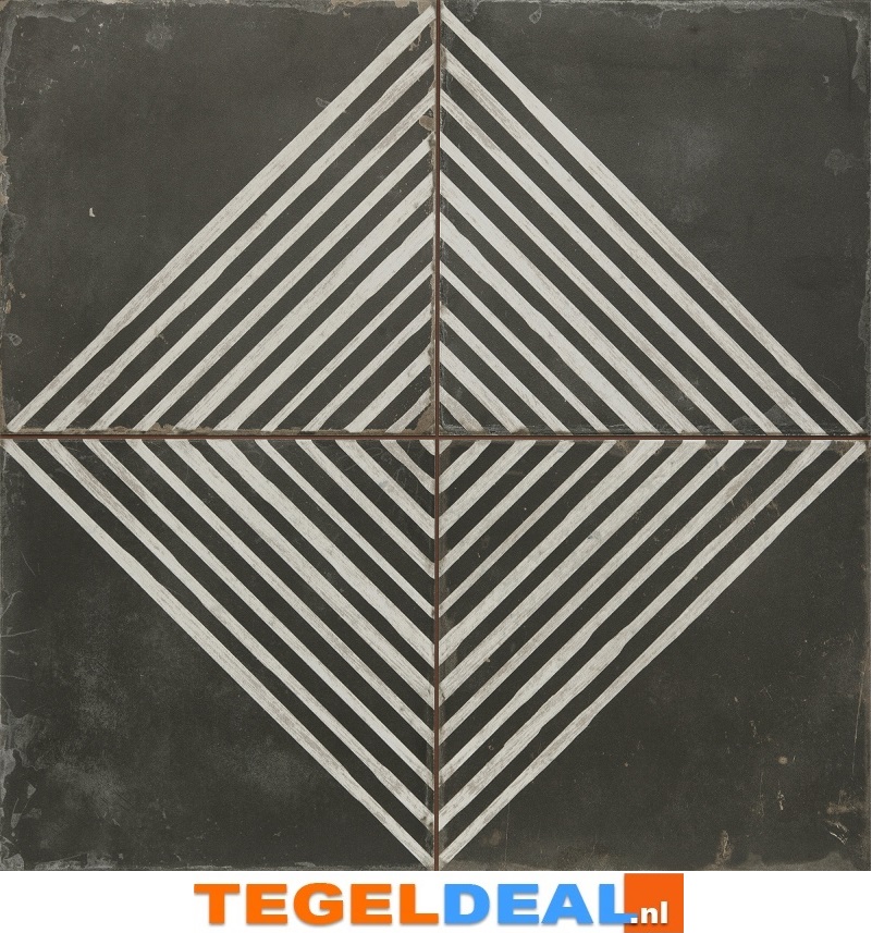 Peronda, Fs Rombos-N, 45x45 cm, vintage patroontegels