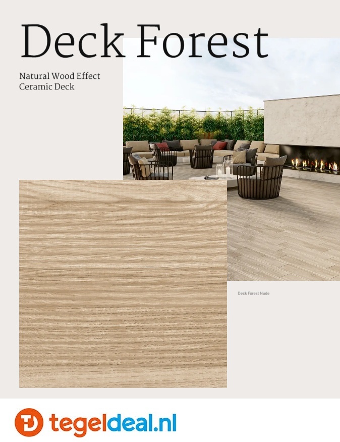 Revigres, Forest, Deck en Deck Forest, houtlook tegels 