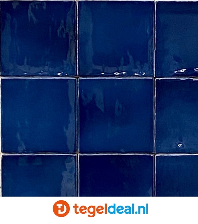 Equipe, Manacor OCEAN BLUE, art 26920, 10x10 cm, zellige-look wandtegels