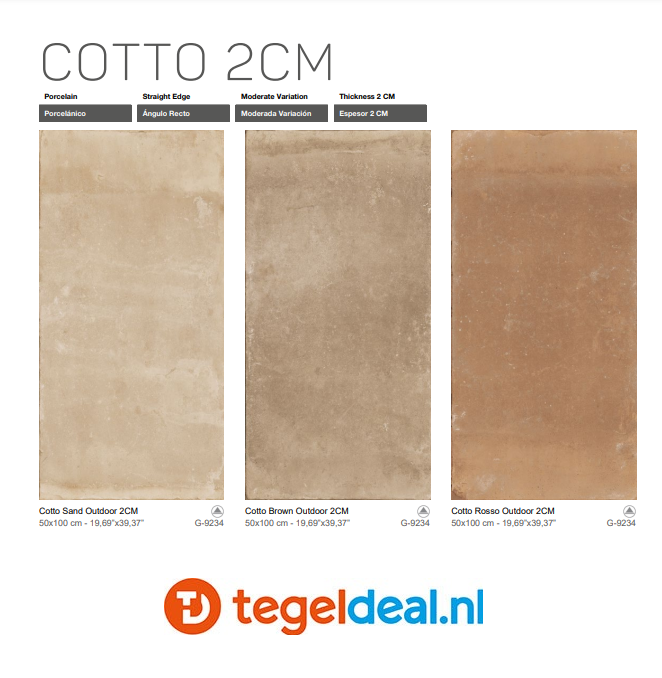 Aparici Cotto, terracottalook tegels voor binnen en buiten