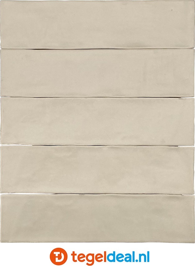 Revoir Paris, Provence COQUILLE, 6,2x25 cm matte wandtegels