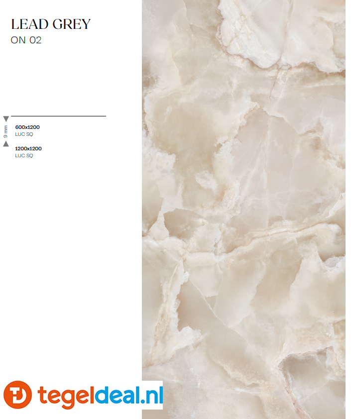 Mirage Onyce, onyx-look tegels in 6 kleuren