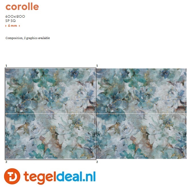 Mirage Papier, decoratieve wandtegels 60x120 cm Mirage Papier, decoratieve wandtegels 60x120 cm