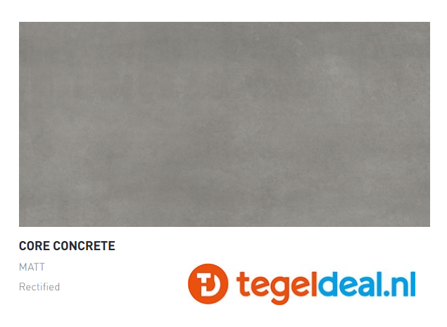 Argenta Core, CONCRETE, 30x60 cm, betonlook tegels - €35,00 / PalletDeal op aanvraag  