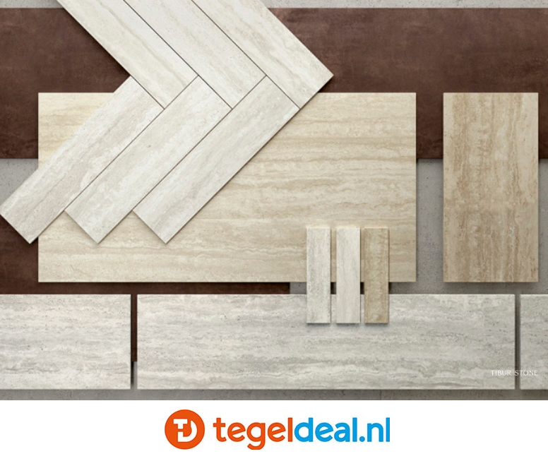 Unicom Starker, Tibur Stone, travertin-look tegels 