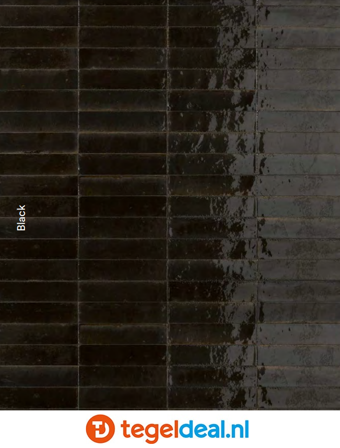 Marazzi Lume BLACK,  6x24 cm M6RP